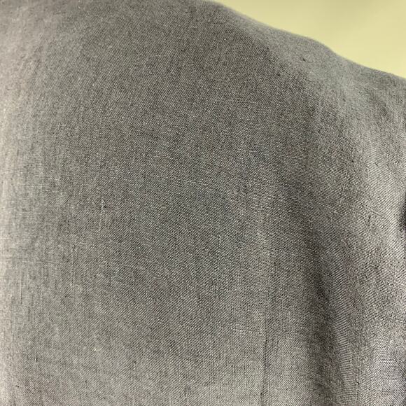 120% LINO Size 46 Navy Linen Notch Lapel Sport Coat - Picture 5 of 10